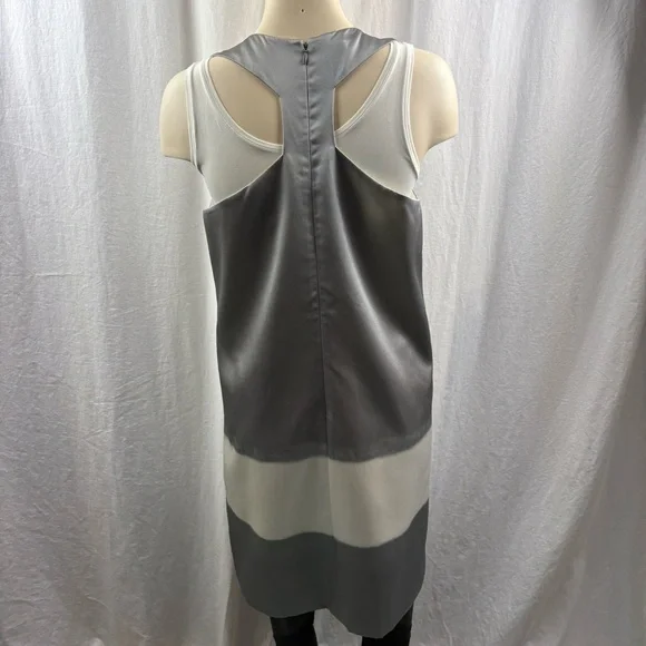 Kate Spade Madison Ave Collection Gray and White Ombre Dress 10 NWT - Picture 3 of 9